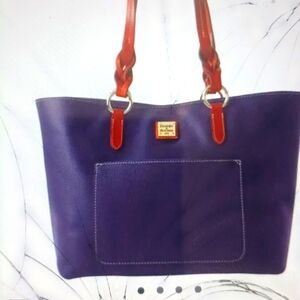 Dooney & Bourke Purple Tammy Tote